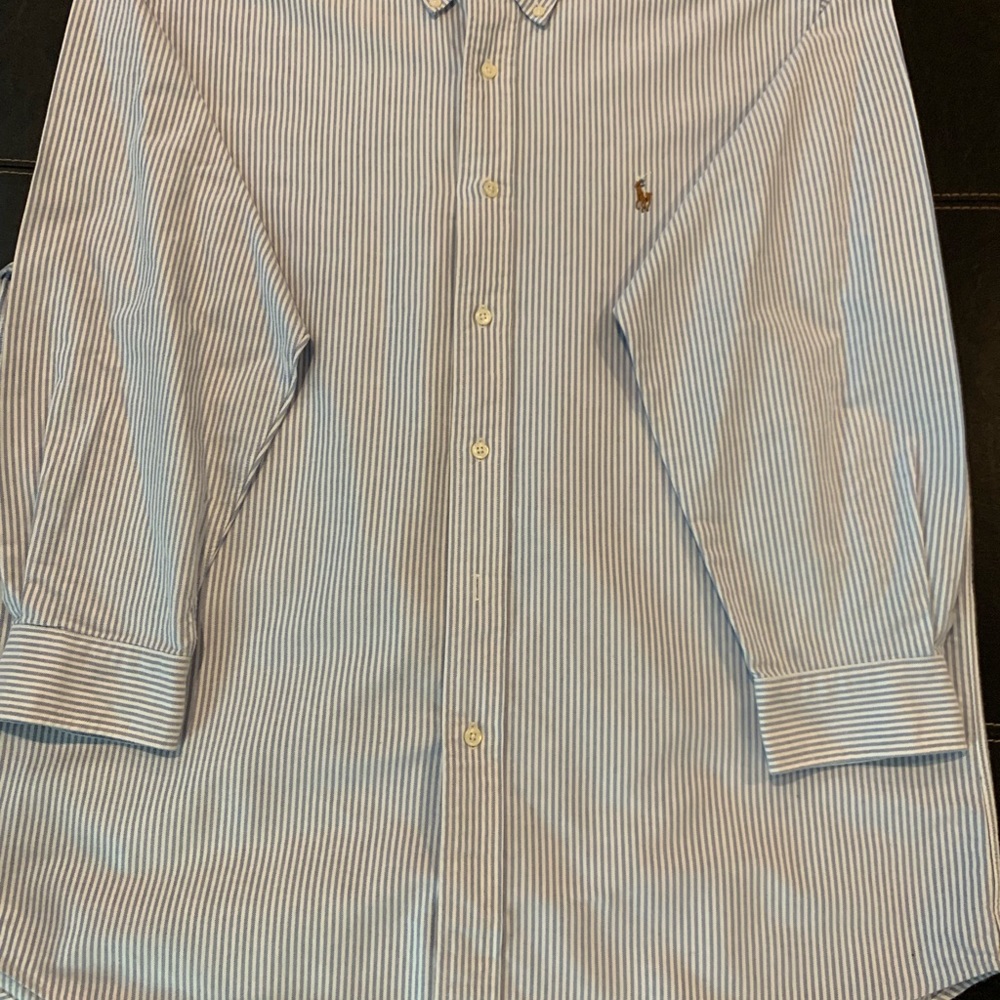Men’s Ralph Lauren Yarmouth blue/ white pinstripe